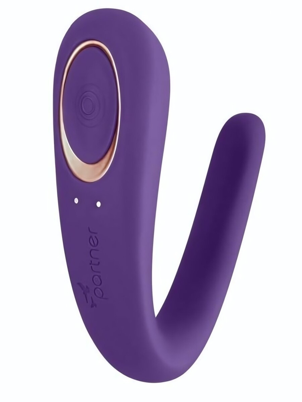 Многофункциональный стимулятор для пар Double Classic (Цвет: фиолетовый)