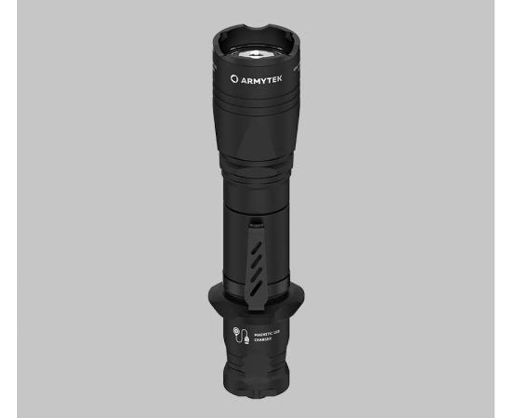 Фонарь Armytek Dobermann Pro Magnet USB Теплый F07501W