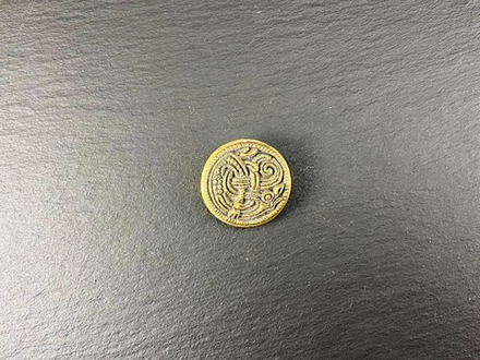 Фибула. Дания 9-10 в. (круглая)