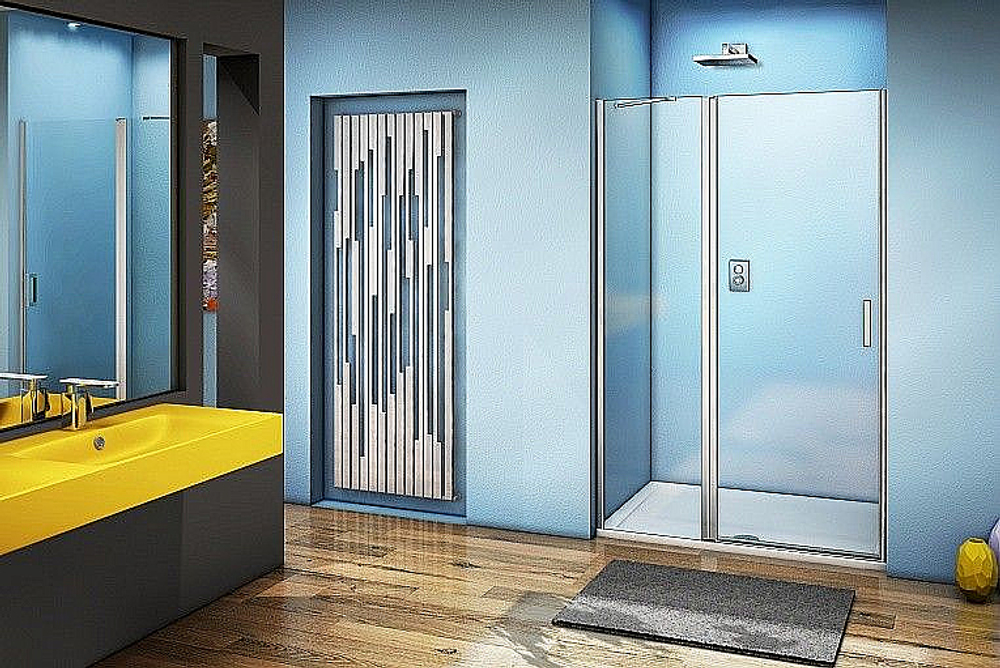Душевая дверь Good Door FANTASY WTW-130-C-CH стекло прозрачное
