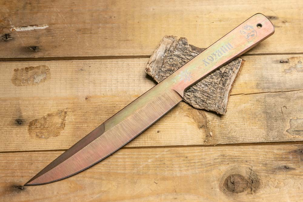 Метательный нож Хозяин 30ХГСА набор из 3 ножей