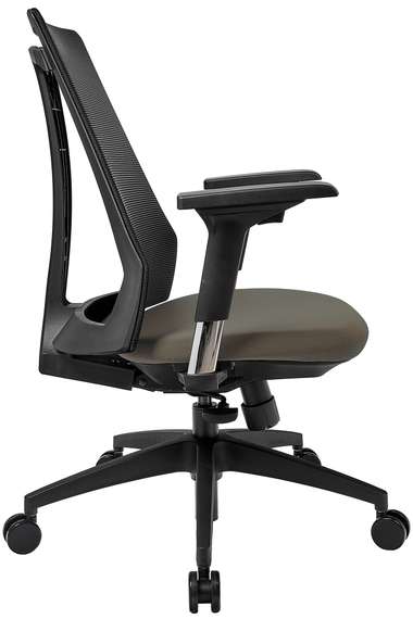 Офисное кресло Air-Chair черный пластик, черная база