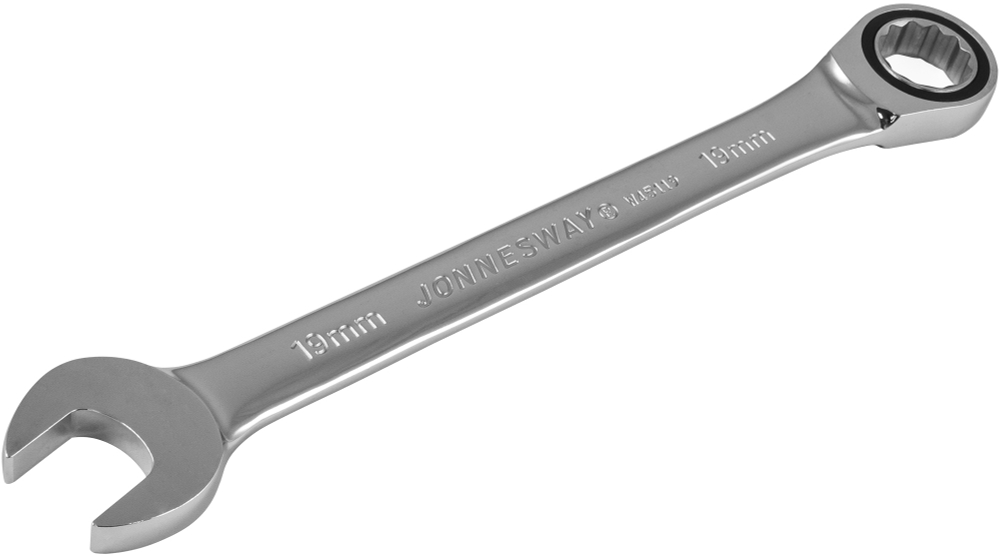 W45119 Ключ гаечный комбинированный трещоточный, 19 мм