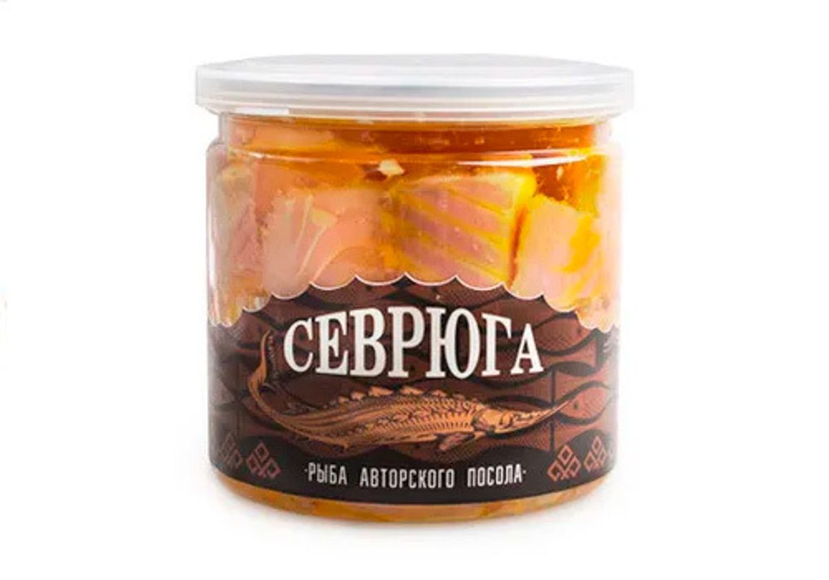Севрюга слабой соли, 360г