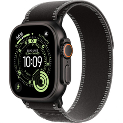 Часы Apple Watch Ultra 3, 49 мм, Black Titanium, ремешок Trail черный (2025)