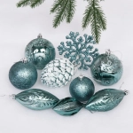 Набор украшений «Рождество» (26 предметов), изумруд