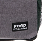 Термосумка 15 л, 30*20*25 см, WM799-2, серый-зелёный