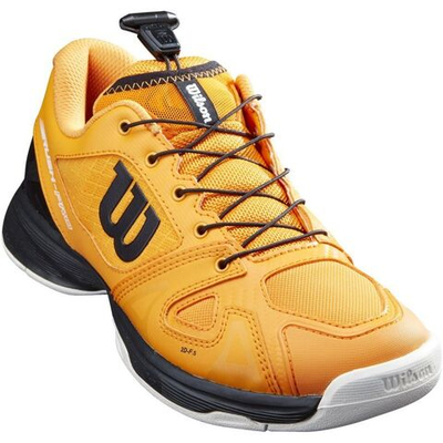 детские Кроссовки теннисные Wilson Rush Pro Junior QL - autumn glory/black/wht