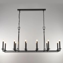 Citilux Маркиз CL471265 Люстра замковая подвесная Чёрная