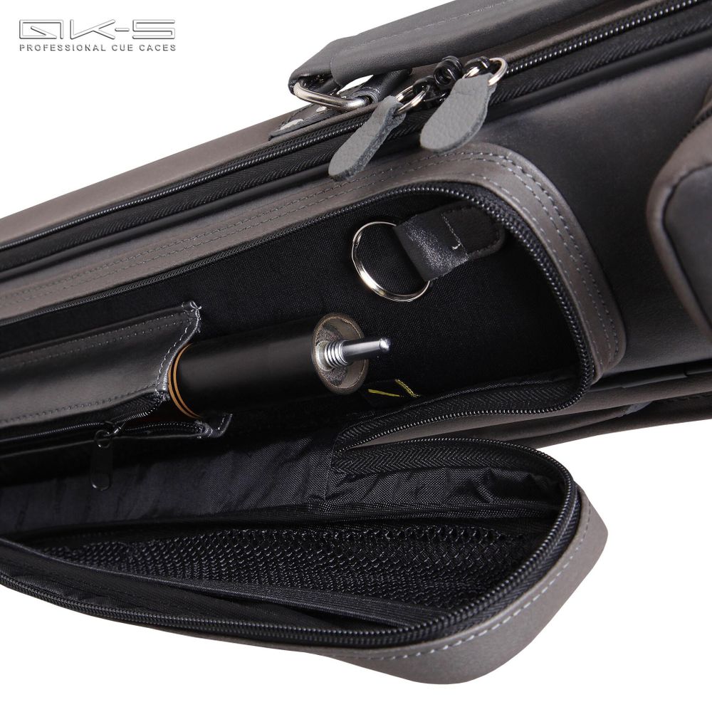 Кейс QK-S Captain 2x2 серый металлик