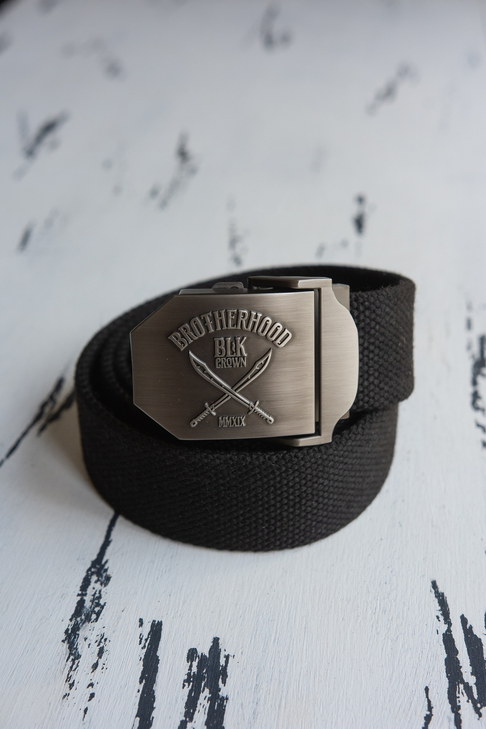 Ремень BLK CROWN Brotherhood Черный