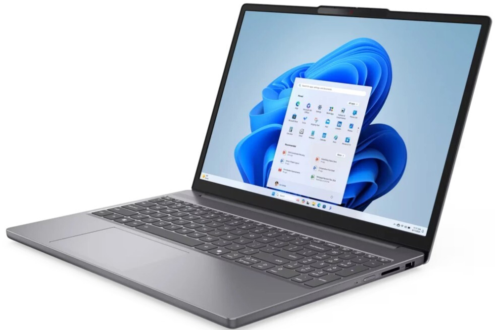Ноутбук  Lenovo IdeaPad Slim 3 15IRH10 15.3 ", Core i7, 16 Гб RAM, 512 Гб SSD, UHD Graphics, Серый