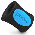 Чёрная виброчаша для мастурбации BLOWHOLE M-CUP (Цвет: черный)