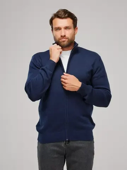 Кардиган классический на молнии