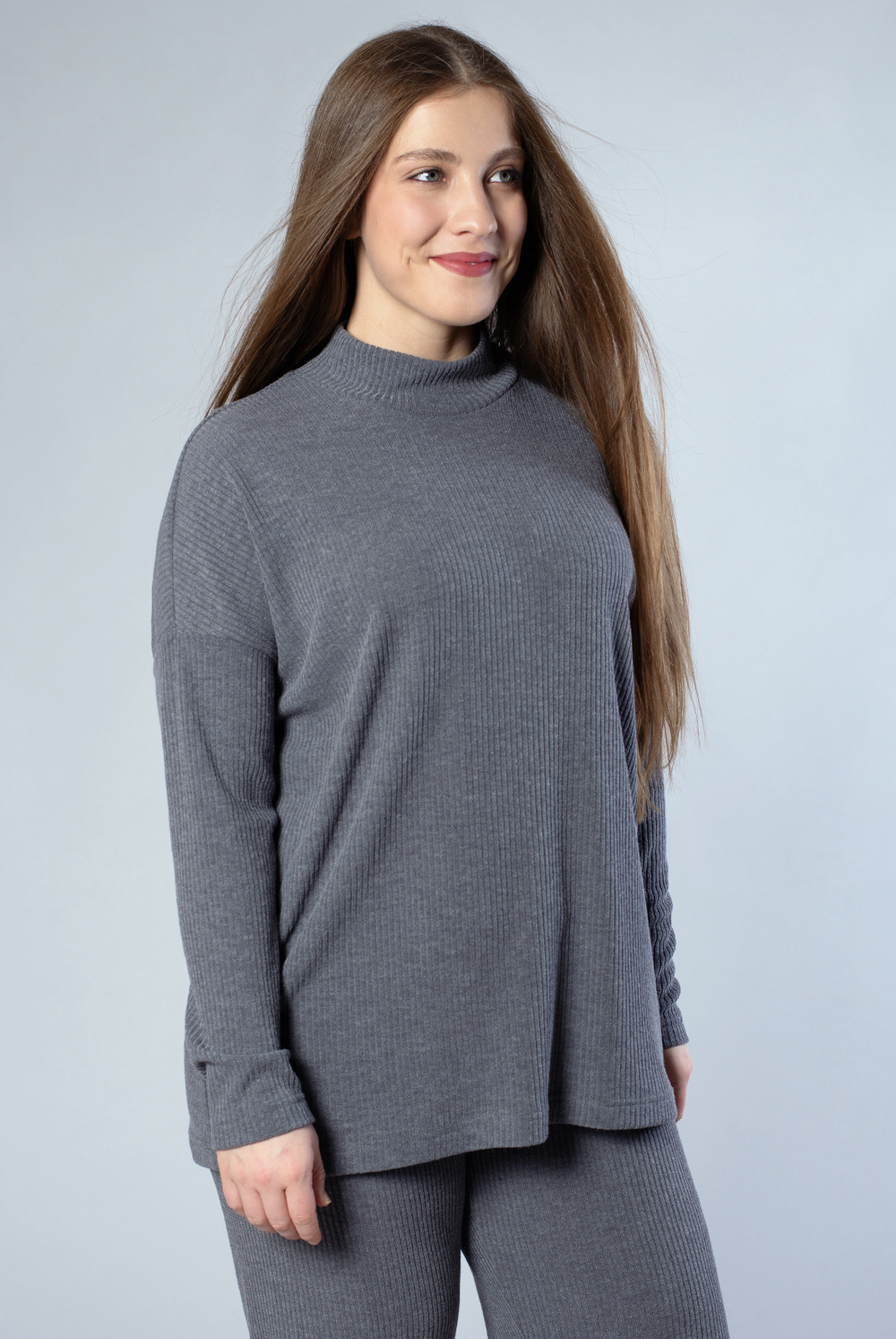 Джемпер женский 3850зп, серый #455Сер033850зп
