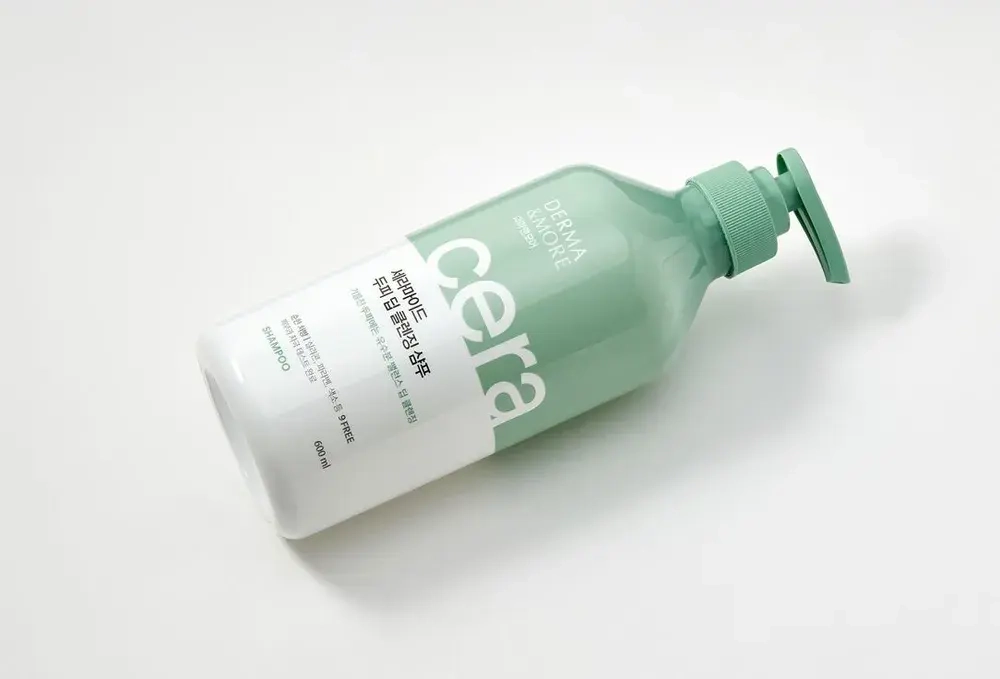 KeraSys Шампунь для волос DERMA&MORE Глубокое очищение, 600 мл