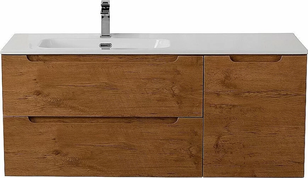 Тумба с раковиной BelBagno ETNA-1000-2C-1A-SO-RN-L/R Rovere Nature