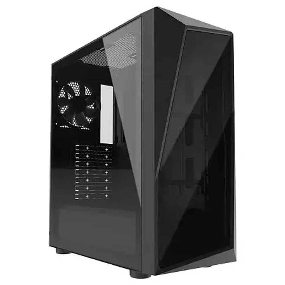 Корпус CoolerMaster CMP 520L, ATX/Micro ATX/Mini-ITX 2x3.5", 2x2.5", USB3.2, USB2.0 Black (CP520-KGNN-S03)