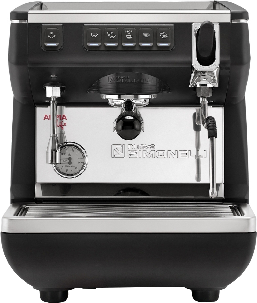 Рожковая кофемашина Nuova Simonelli Appia Life 1Gr V 220V black (167516)