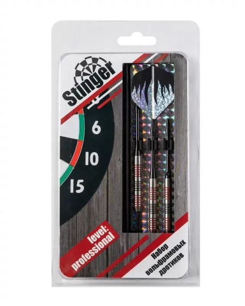 Дротики для дартса Stinger уровень профессиональный 3шт. 21г вольфрам (SG-DT2190)