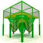 Верёвочный лабиринт «Лесная тайна» 5×5×5 м