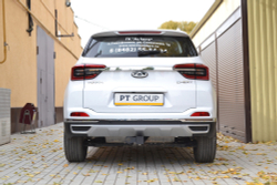 Фаркоп с унив. электрикой Smart, съемный квадрат, Chery Tiggo 4 2021- (паспорт и сертификат) ПТ ГРУПП.CTH-21-991122.00