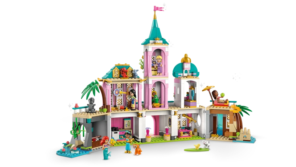 Конструктор LEGO Disney 43267 Замок принцессы и королевские питомцы