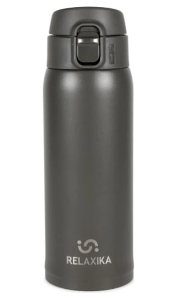 Термокружка Relaxika 701 (0,48 литра),хаки R701.480.8L1