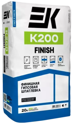 Универсальная гипсовая шпатлевка ЕК К200 (20кг)