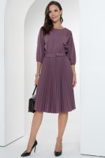 Платье Идеальный силуэт (гофре, вайолет) Diolche (Акция)