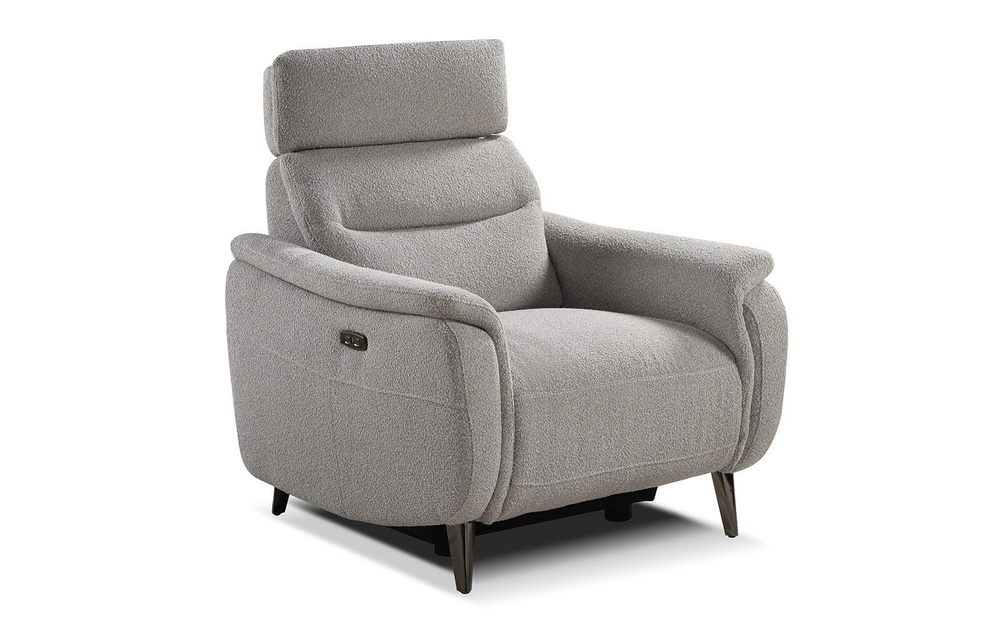 Кресло-реклайнер Cheretto серое
