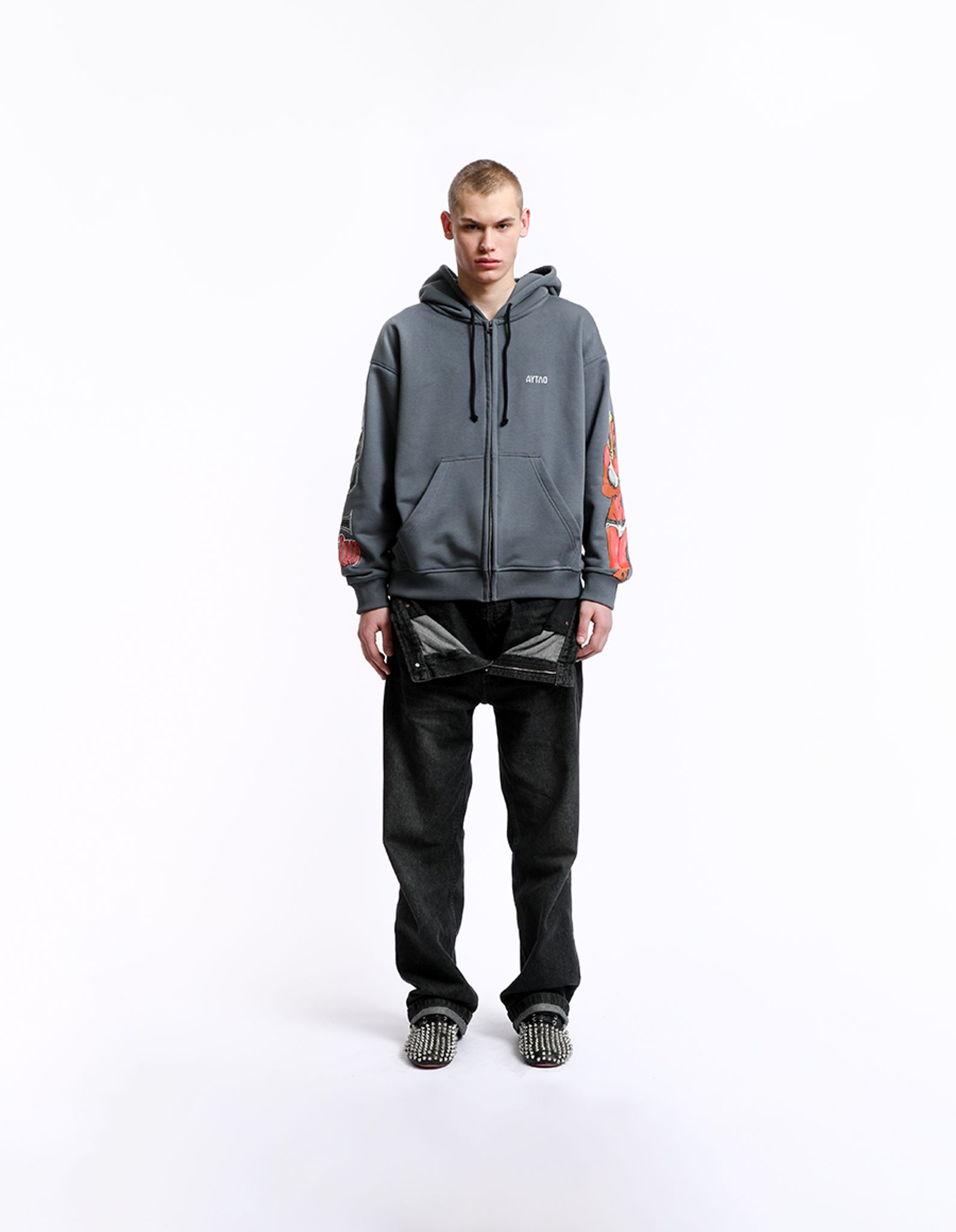 Grey Soul Asylum Zip-Up