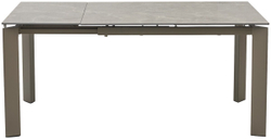 Стол CORNER 120 MATT LATTE STONE SOLID CERAMIC / TAUPE, ®DISAUR