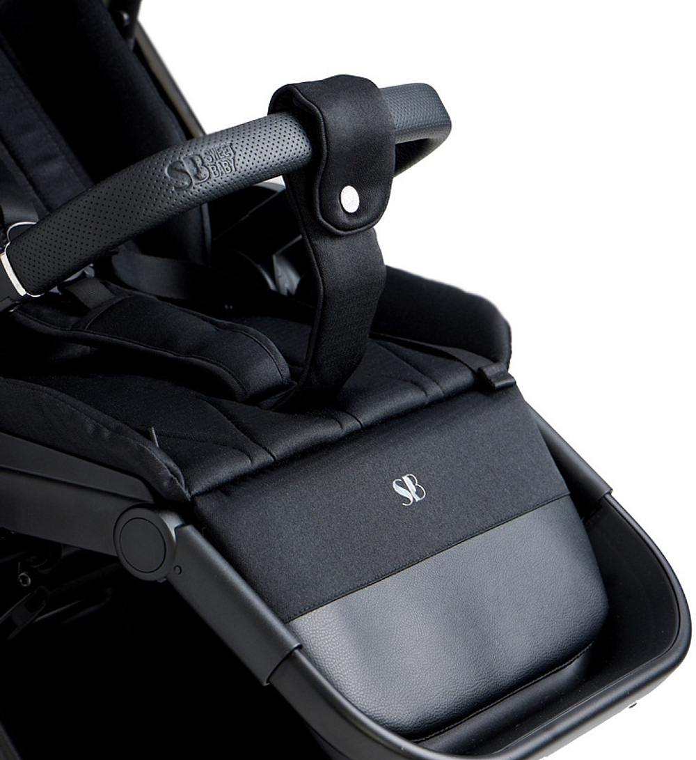 Детская коляска Sweet Baby Elegante 3 в 1 Chrome Black