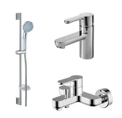 Комплект для ванной комнаты Bravat Stream 3 в 1