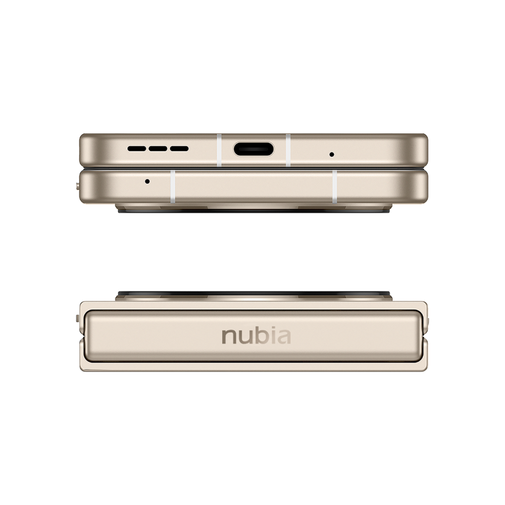 Смартфон Nubia Flip 5G 8/256GB, Sunshine Golden (Солнечный золотистый)