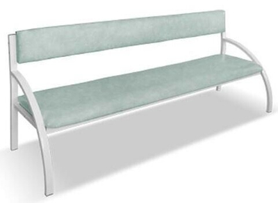 Банкетка со спинкой - диван 3-местная