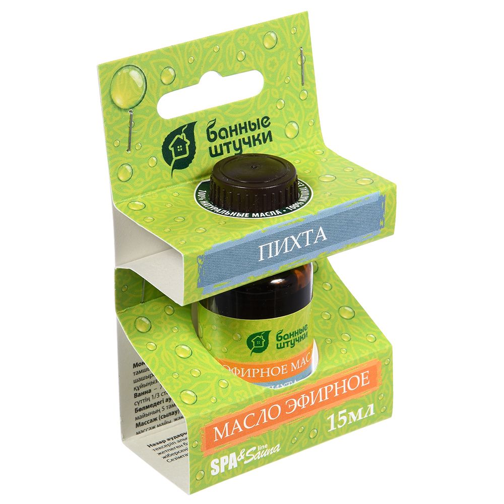 30003 МАСЛО ЭФИРНОЕ "ПИХТА" 15мл "БАННЫЕ ШТУЧКИ"