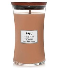 Топленое молоко, ароматическая свеча, WoodWick