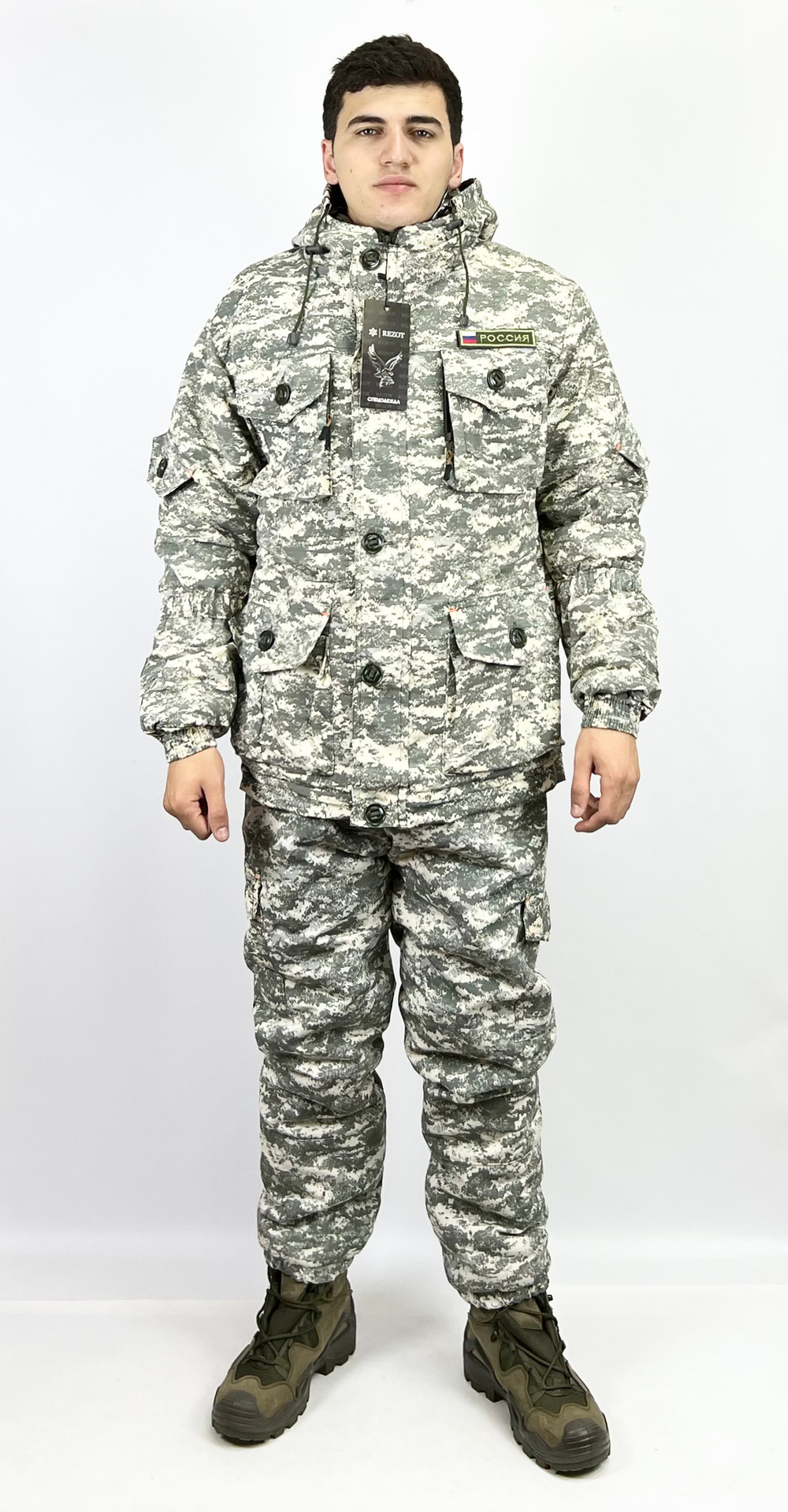 Костюм камуфляжный зимний Горка-8