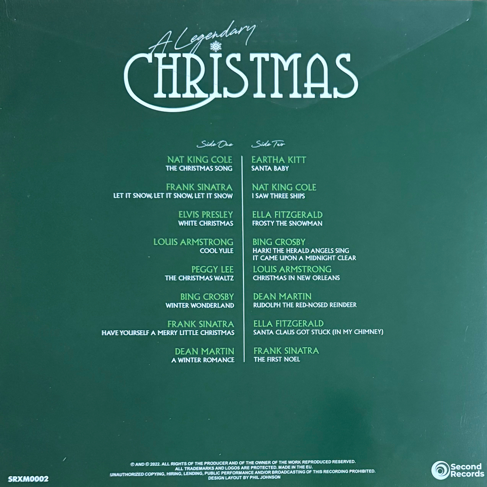 Виниловая пластинка Сборник A Legendary Christmas 2 LP