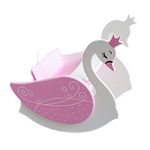 Стул для кормления с качалкой "Изящный лебедь" розовый Манюня (Shining Crown)