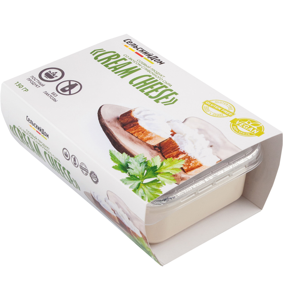 Сыр растительный Крем Чиз Сельский Дом 150г