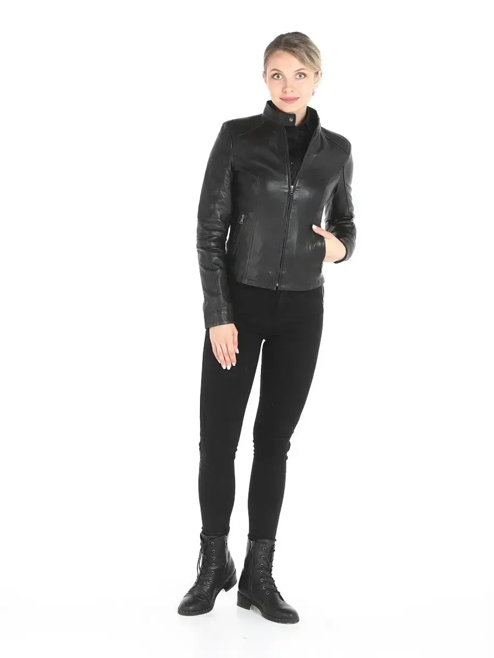 Куртка женская из натуральной кожи