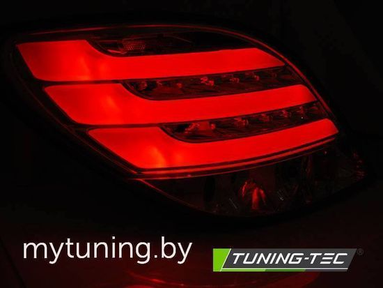Задние фонари для Peugeot 207 (06-09) LED темные