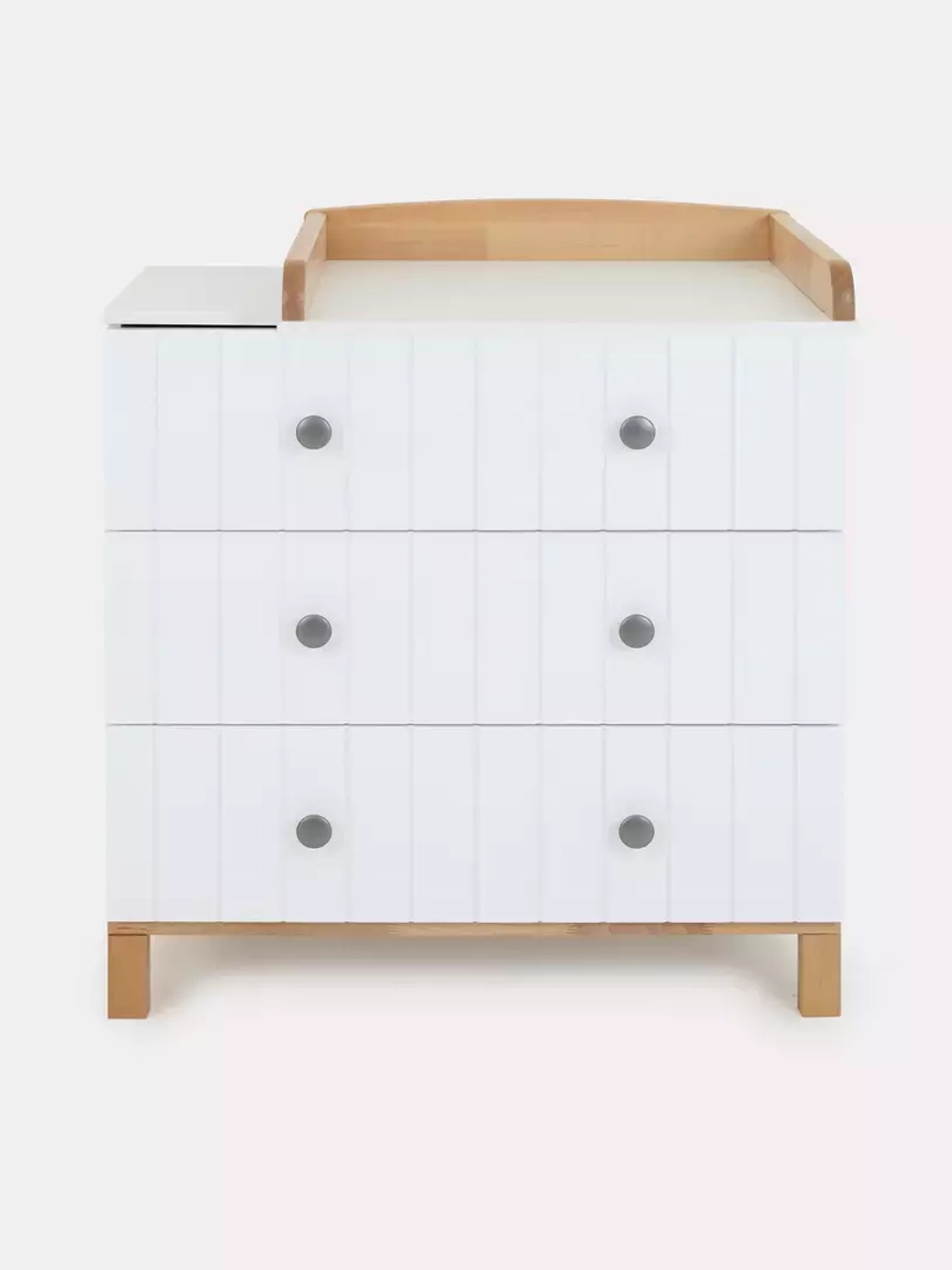 Комод RANT "BAMBOO" 84см 3 ящ. (арт.112) Cloud White Коллекция White