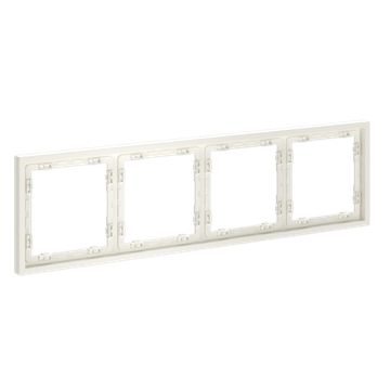 Рамка пластиковая VOLTUM S70 на 4 пост, (хлопок)