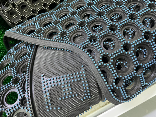 Коврик Придверный Ячейка Велком 80х120см