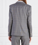 хлопковый пиджак jamata BOSS BLACK - серый(50494419)