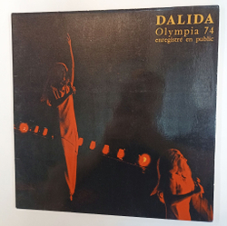 Винтажная виниловая пластинка LP Dalida Olympia 74 (France 1974)